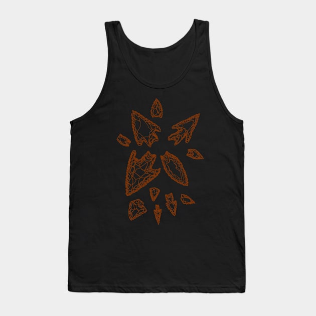 Arrowhead Points Tank Top by HRNDZ